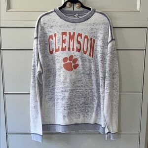 Chicka-d distressed Clemson Sweatshirt size M